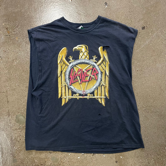 Vintage Slayer Cutoff Tour Tee