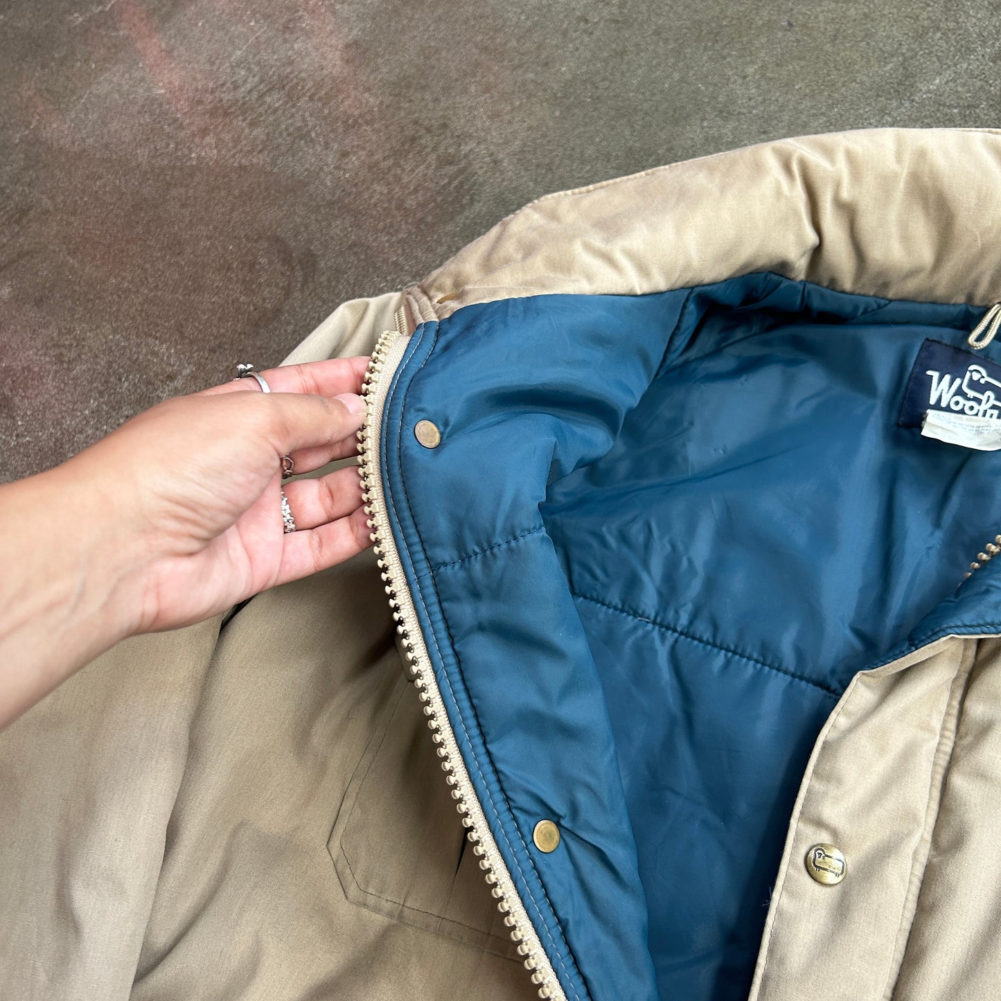 Vintage Woolrich Cargo Coat