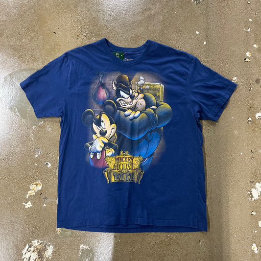 Vintage Mickey Mouse Vs Pete Tee