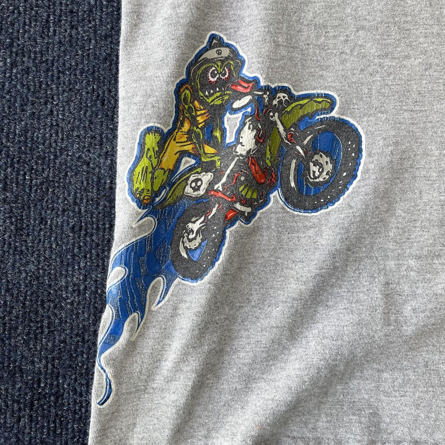 Y2K Motocross Dirt Bike Baby Tee