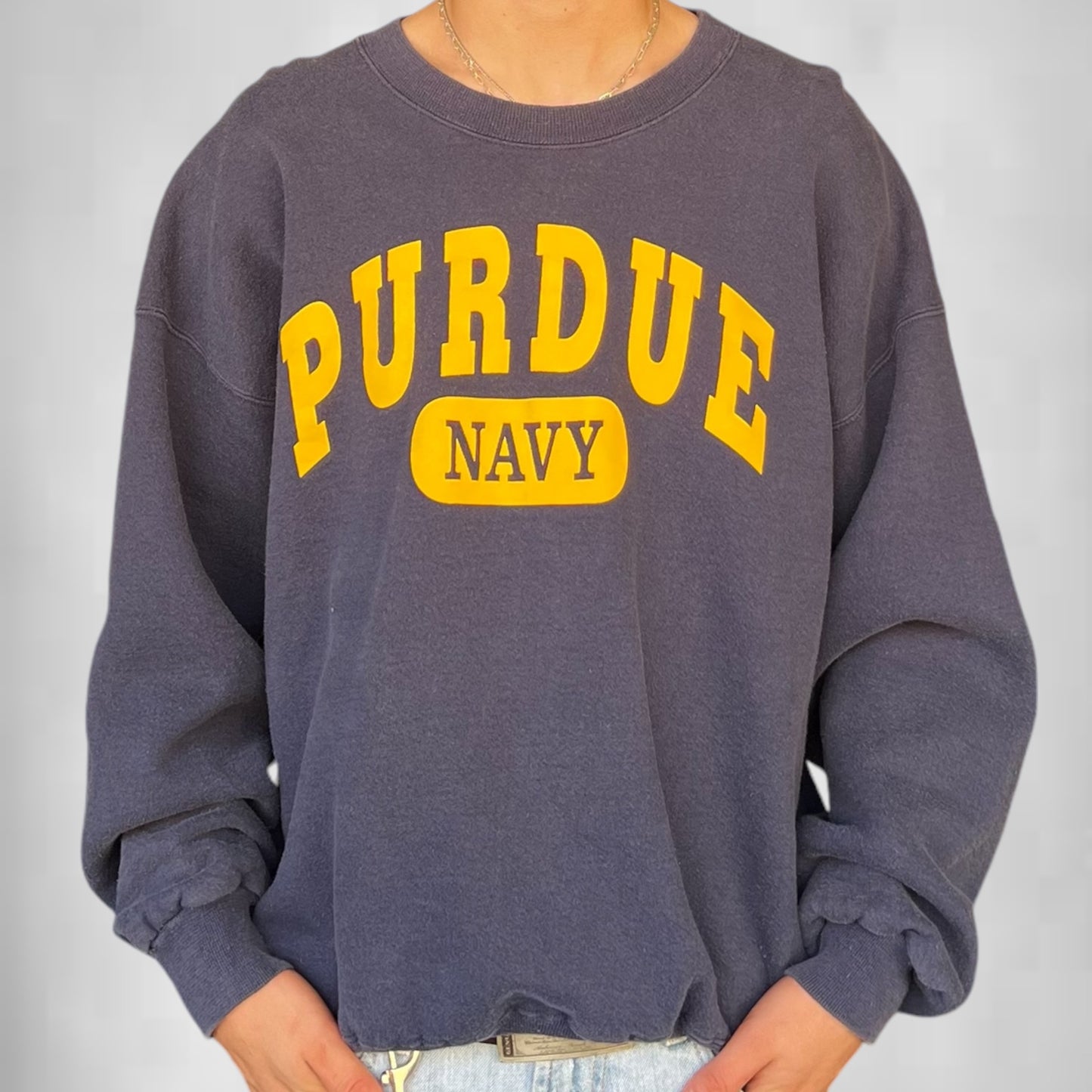 Vintage Purdue Navy Crewneck