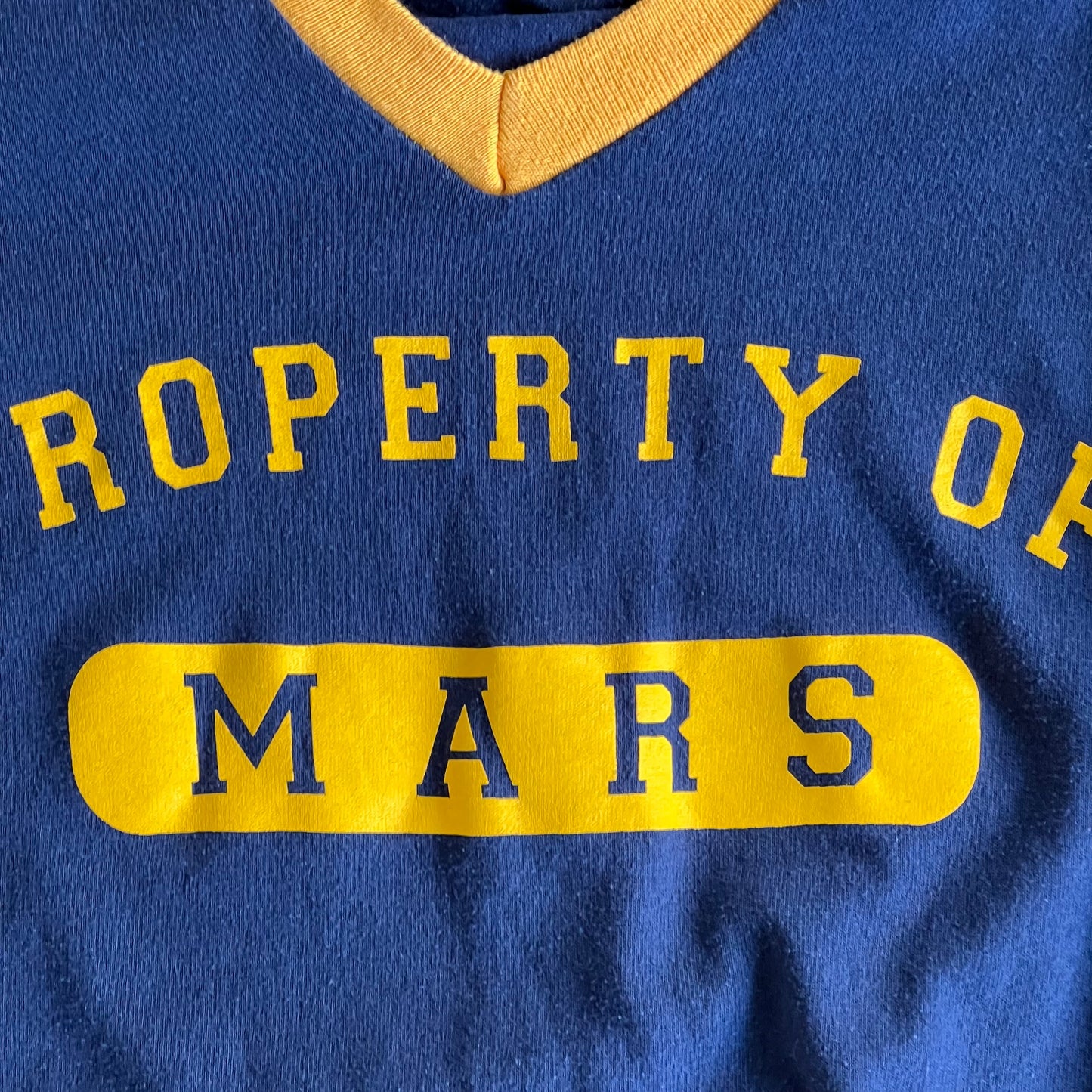 Vintage Property of Mars Baby Tee