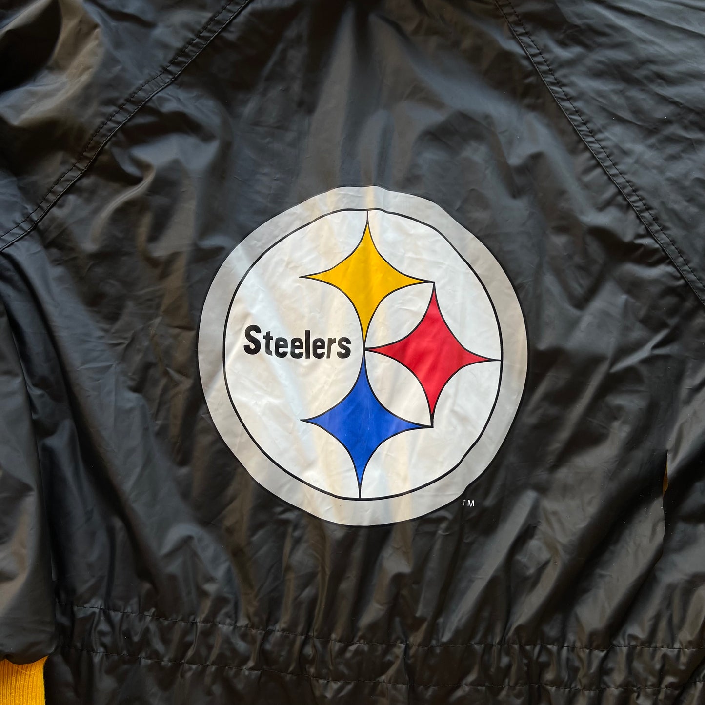 Vintage Steelers Game Day Windbreaker