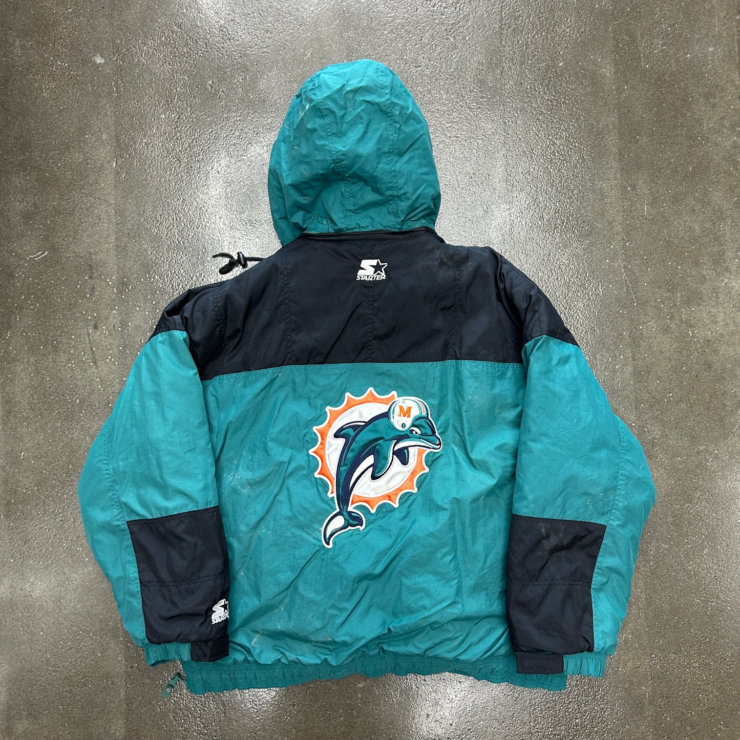 Vintage Miami Dolphins Starter Puffer Jacket
