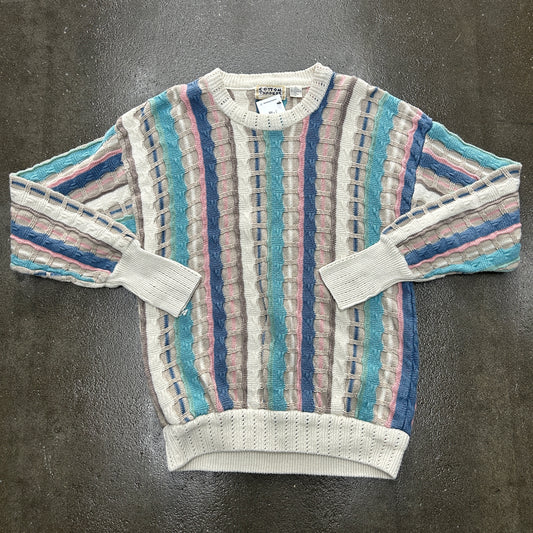 Vintage Cotton Traders Multi colored Sweater