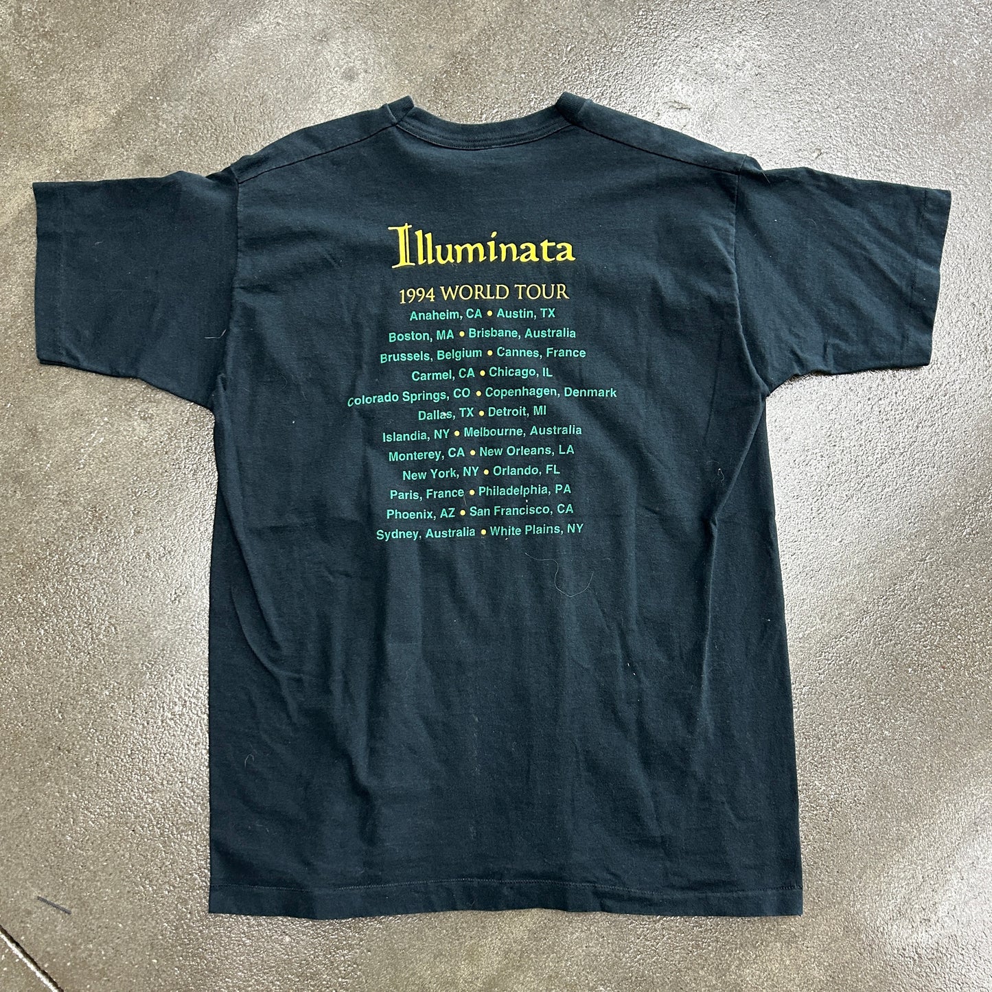 Vintage 1994 Illuminata World Tour Tee