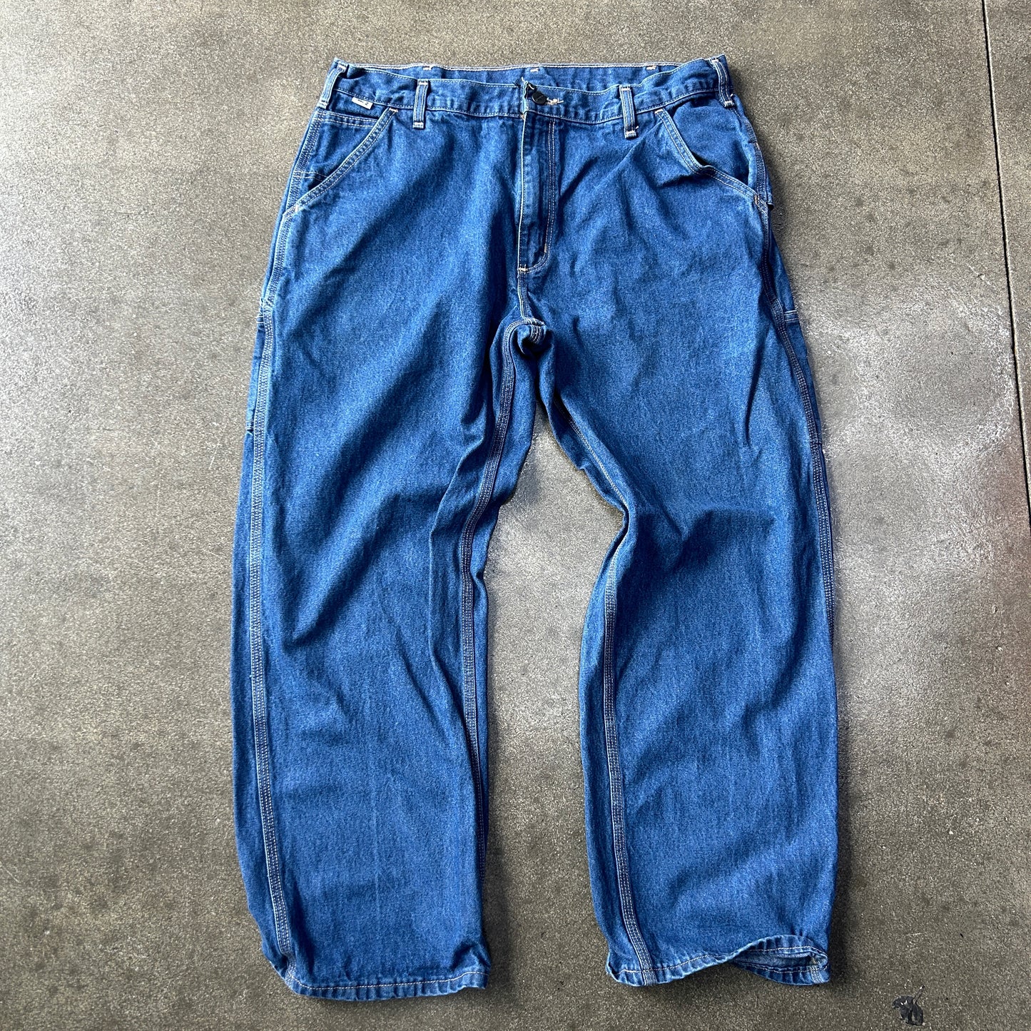 Carhartt Cargo Blue Jeans 37x41