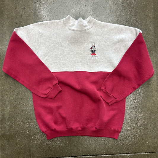 Vintage Bugs Bunny Embroidered Crewneck