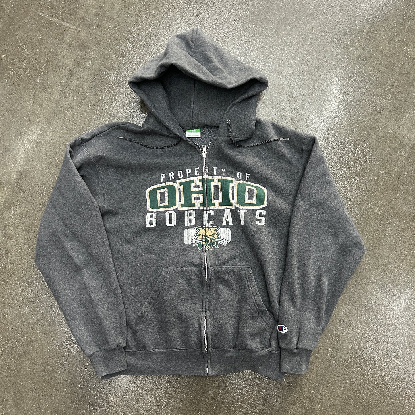 Y2K Champion Ohio University Zip Up