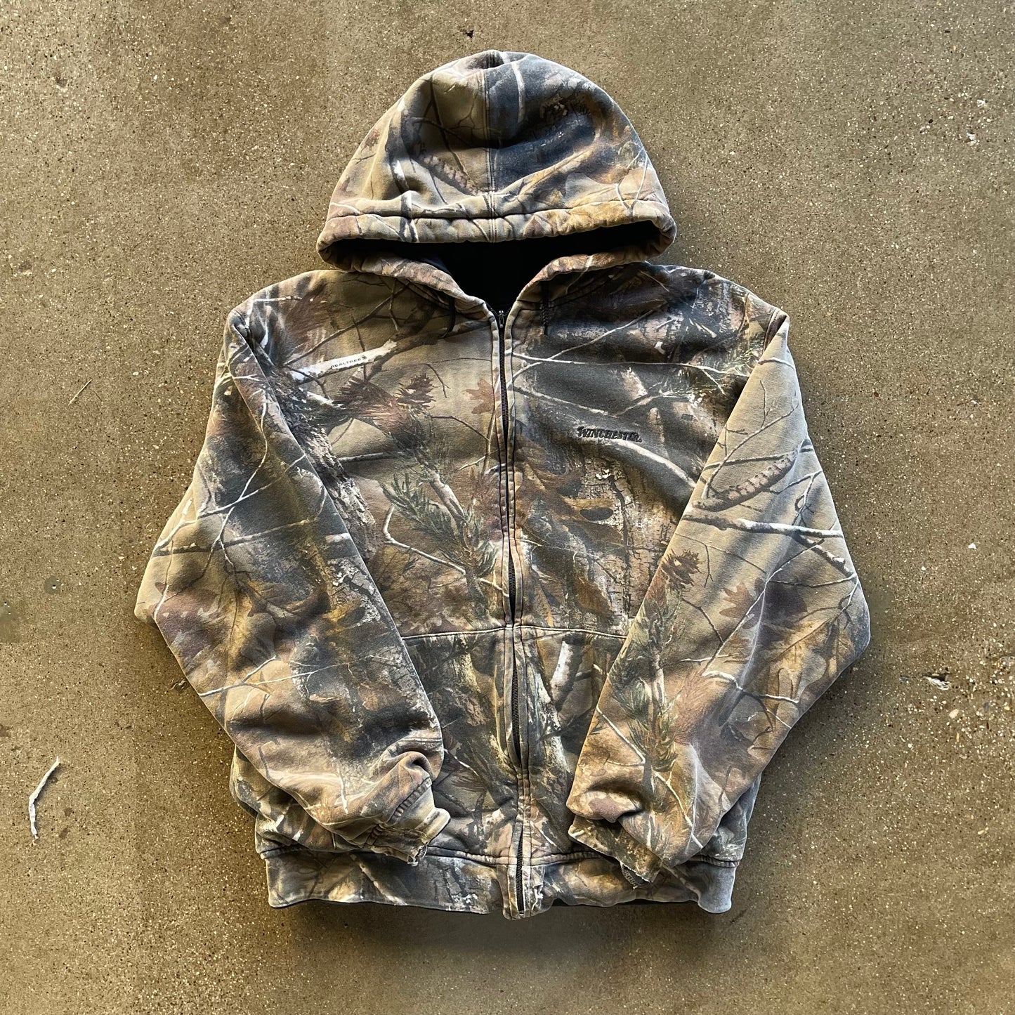 Vintage Winchester Reversible Camo Hoodie