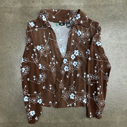 Missimo Floral Printed Y2K Cardigan