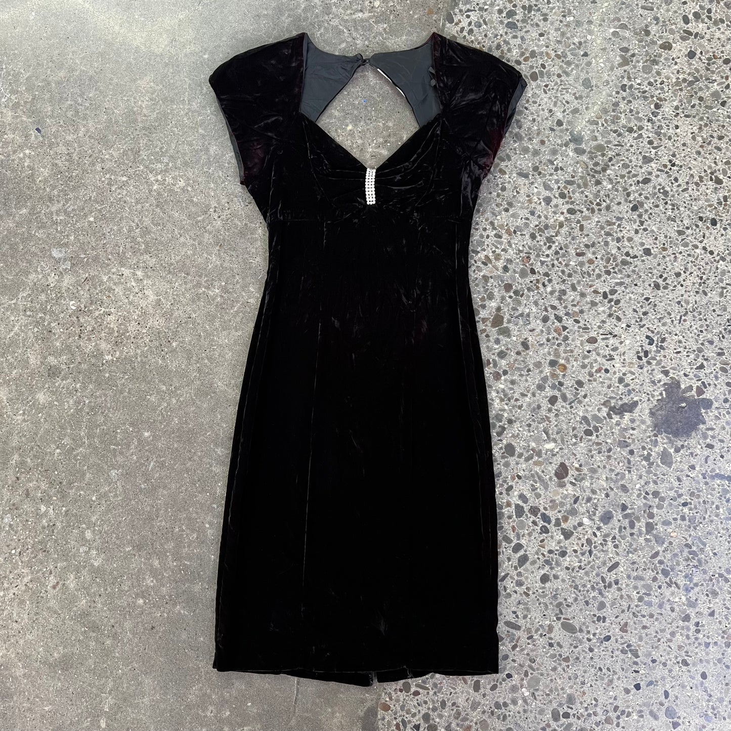 Vintage Rampage Velvet Formal Dress