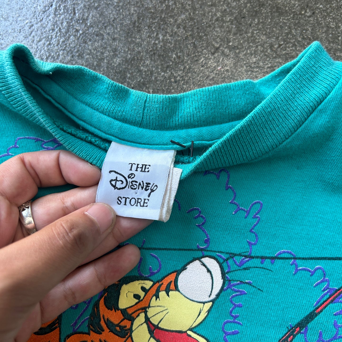 Vintage Disney Pooh & Friends Baby Tee