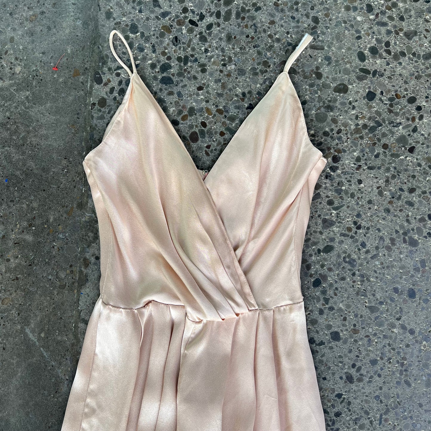 Vintage Satin Formal Jumpsuit