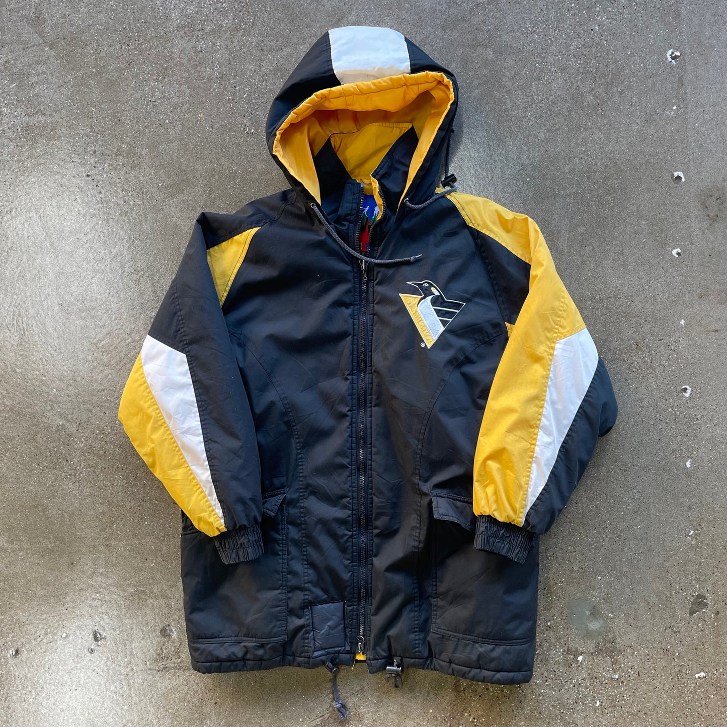 Vintage Pittsburgh Penguins Fans Pick Jacket