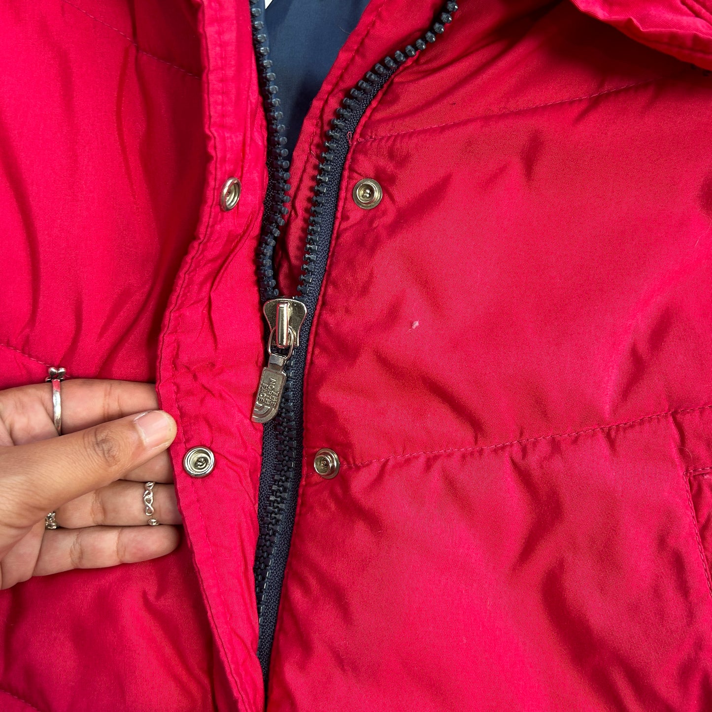 The North Face Cropped Puffer Coat