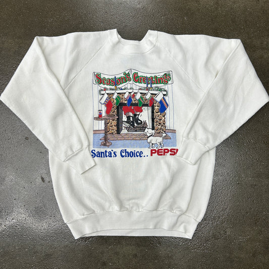 Vintage Pepsi Santa Crewneck