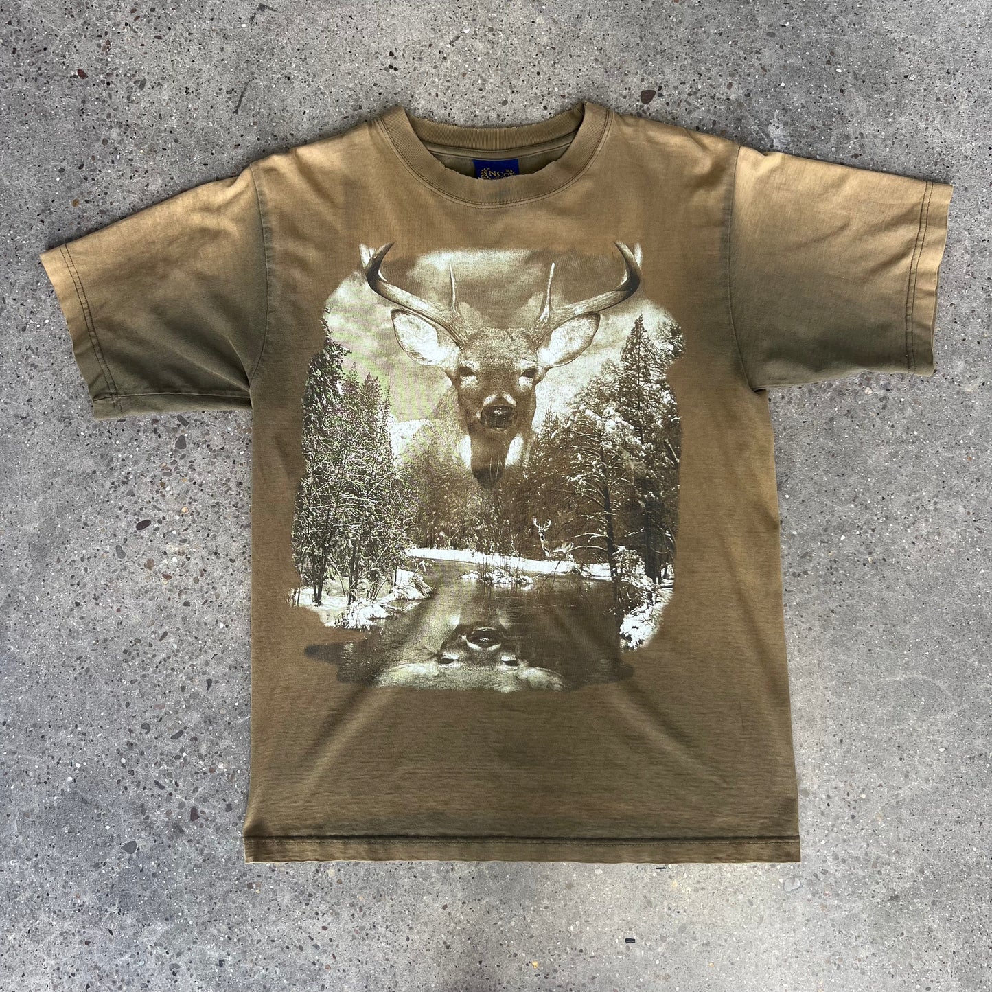 Vintage NCC Gold Deer Tee