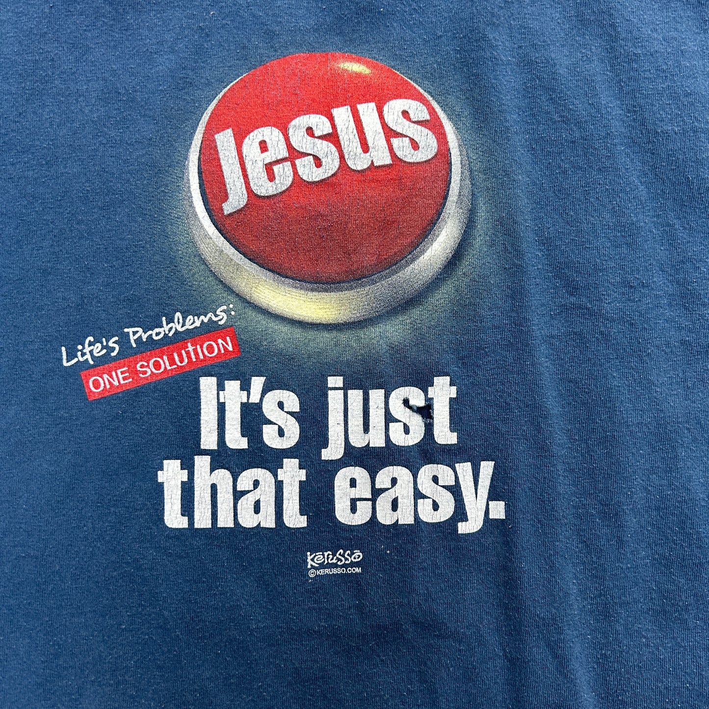 Vintage Jesus One Solution Tee