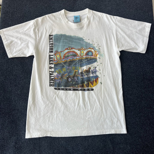 Vintage Emerson Lake & Palmer Black Moon Tour Tee