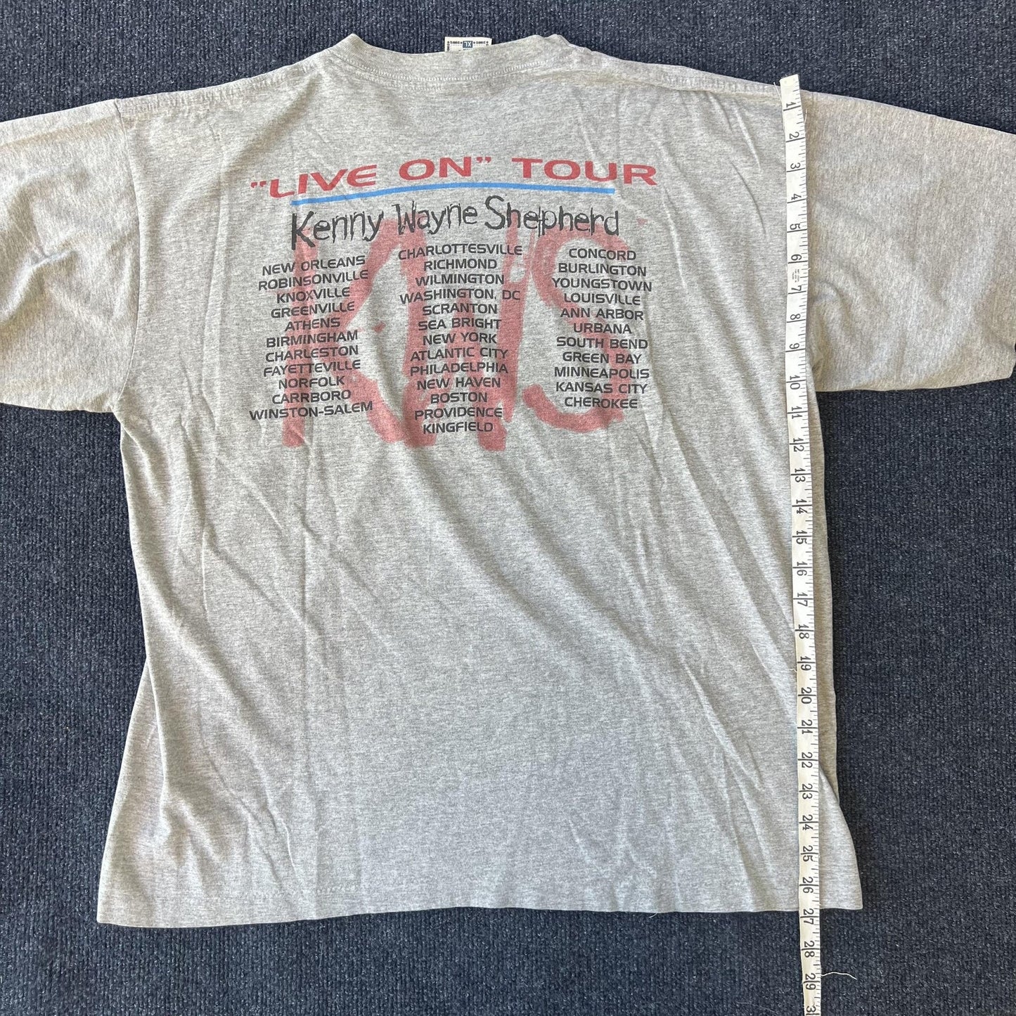 Vintage 90s Kenny Wayne Shepherd Band Tee