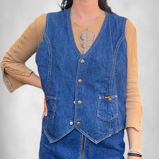 Vintage Wrangler Denim Vest