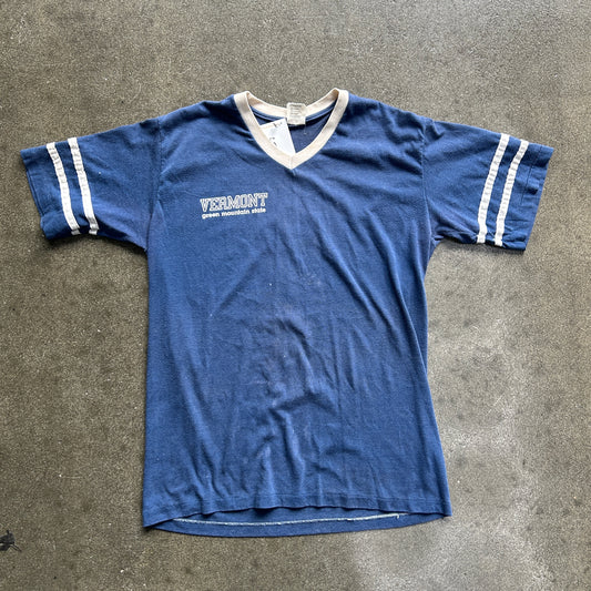Vintage Vermont Green Mountain State Ringer Tee
