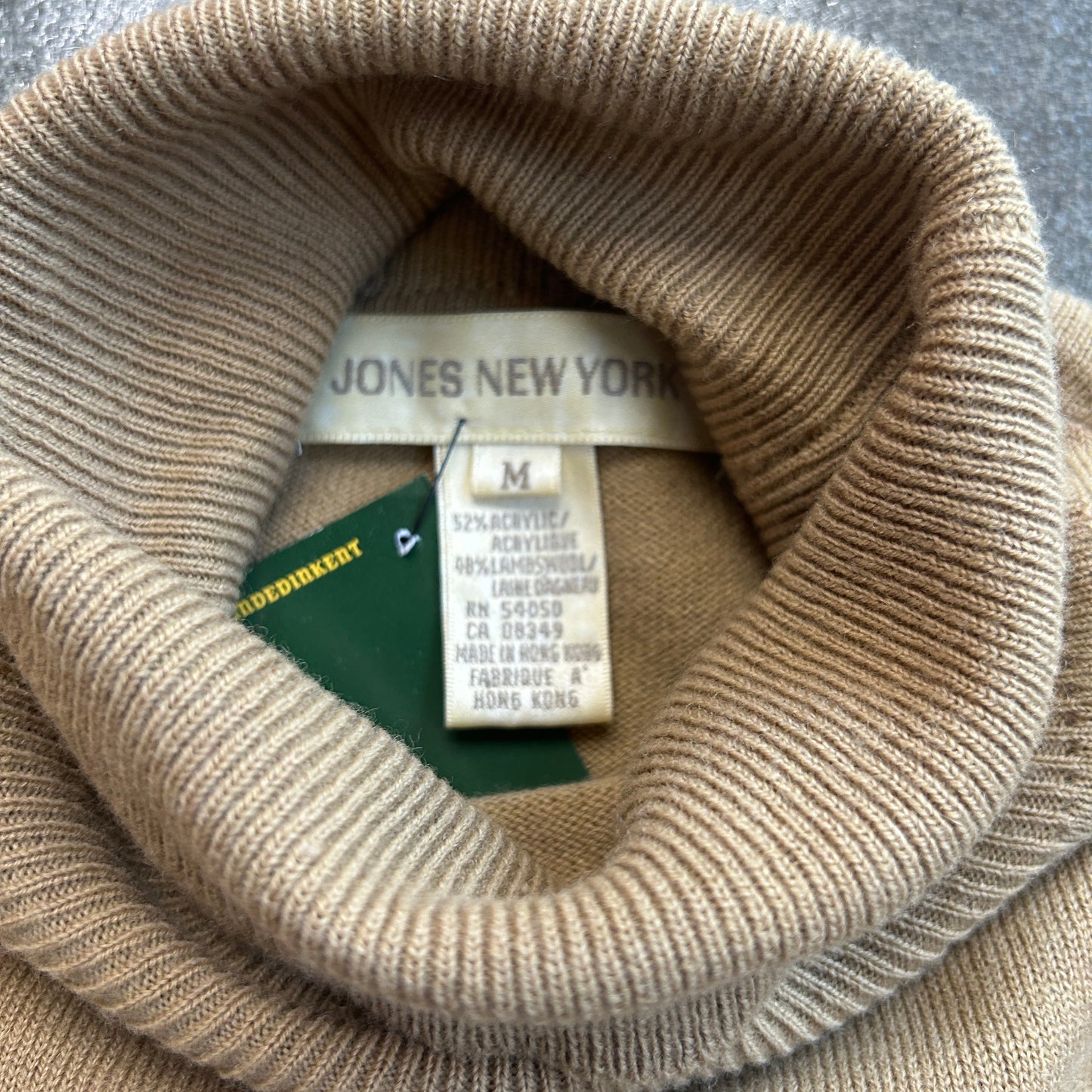 Vintage Jones New York Turtleneck Sweater