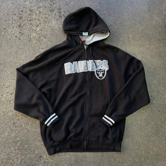 Vintage NFL Las Vegas Raiders Zip Up