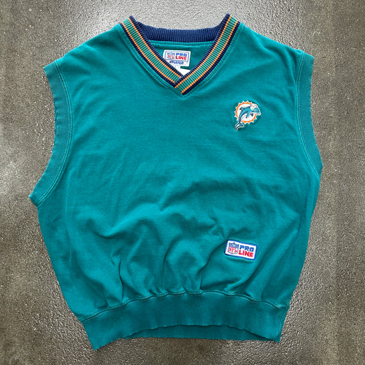 Vintage Miami Dolphins Pro Line Vest