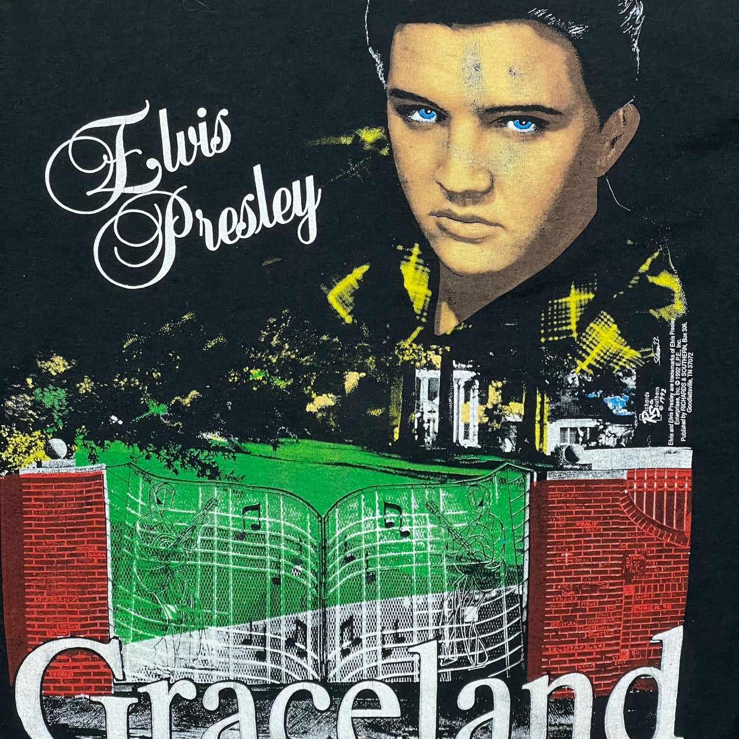 Vintage Elvis Presley Graceland Tee