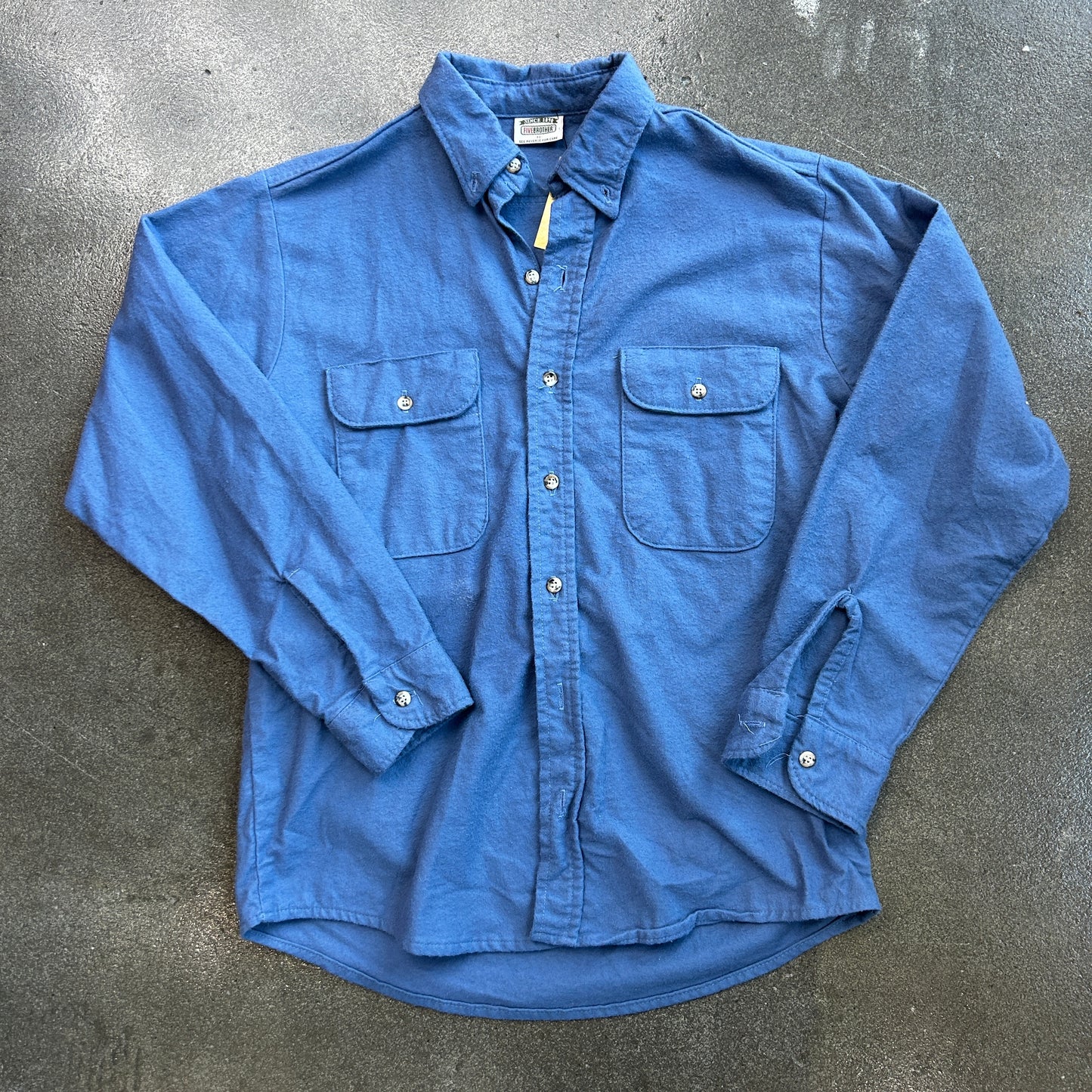 Vintage Five Brother Solid Flannel