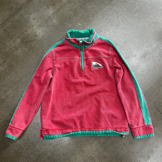 Vintage Fat Face Denim Quarter Zip