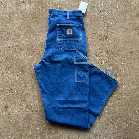 Vintage Carhartt Carpenter Denim Jeans 34x35