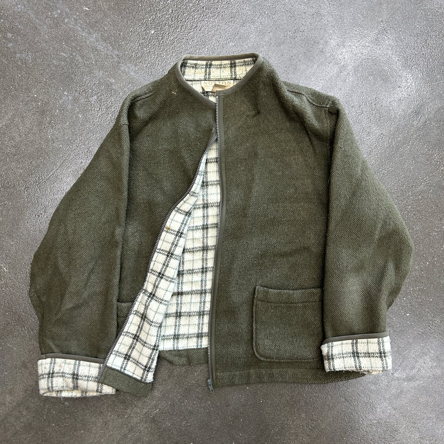 Vintage Norton Wool Blend Jacket