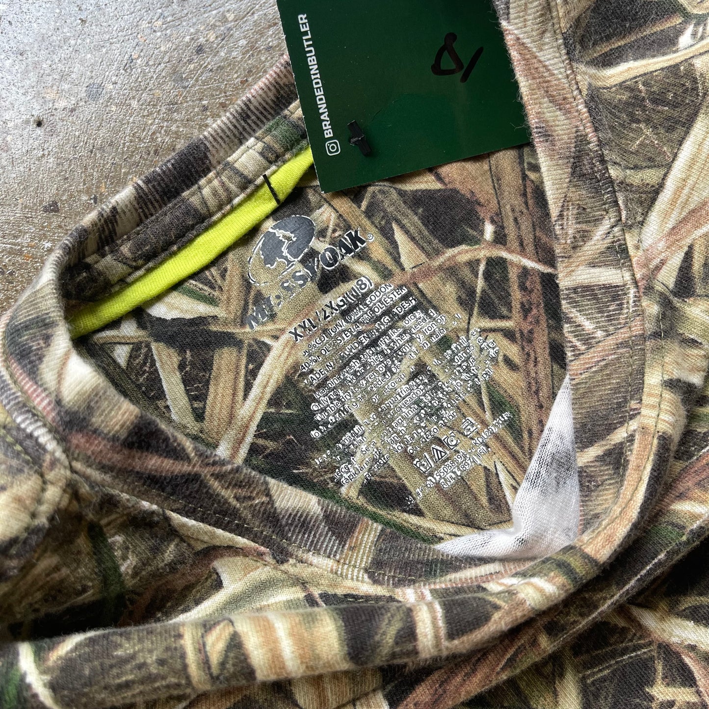 Vintage Mossy Oak Camo Tee