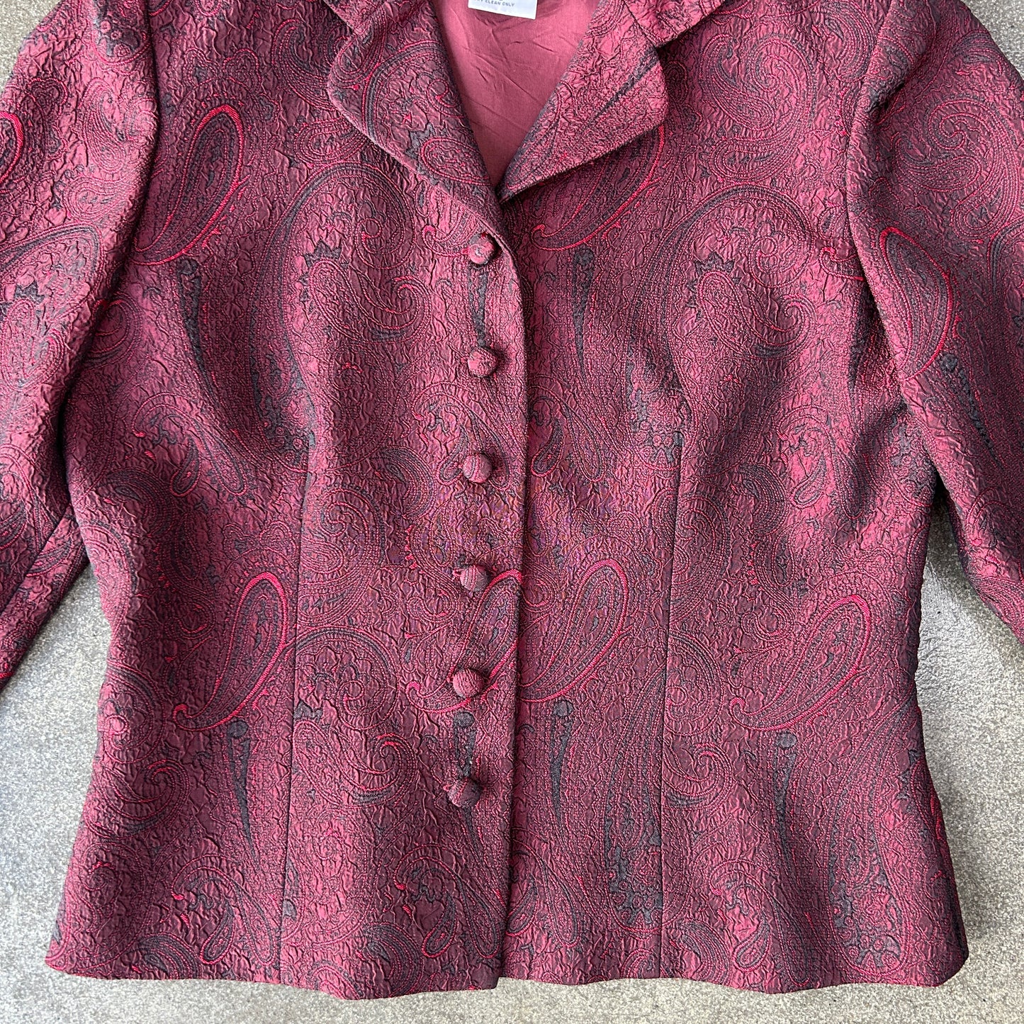 Vintage Maggy L Paisley Blazer