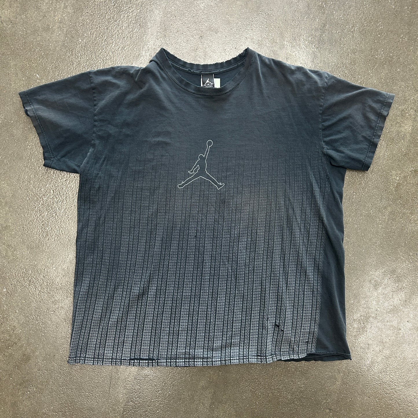 Air Jordan Y2K Distressed Tshirt