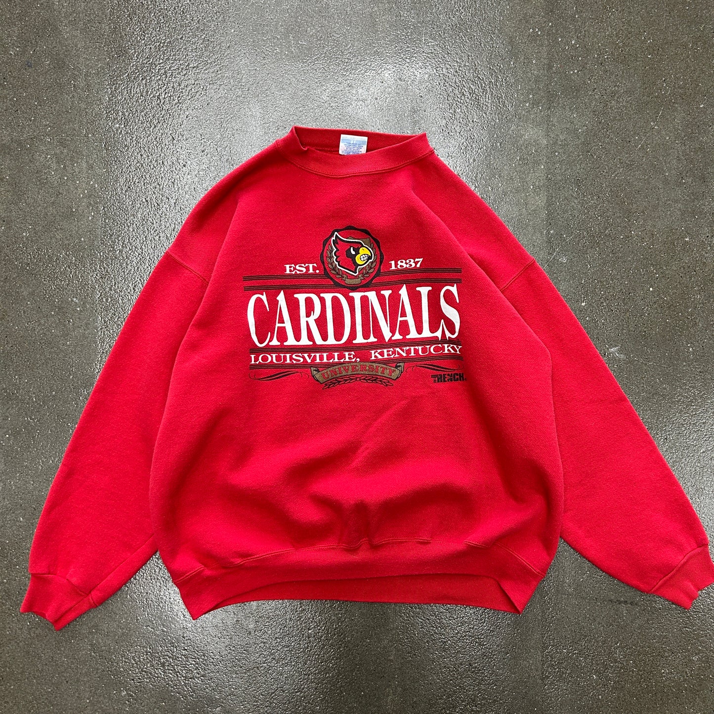 Vintage Louisville Cardinals College Sweatshirt