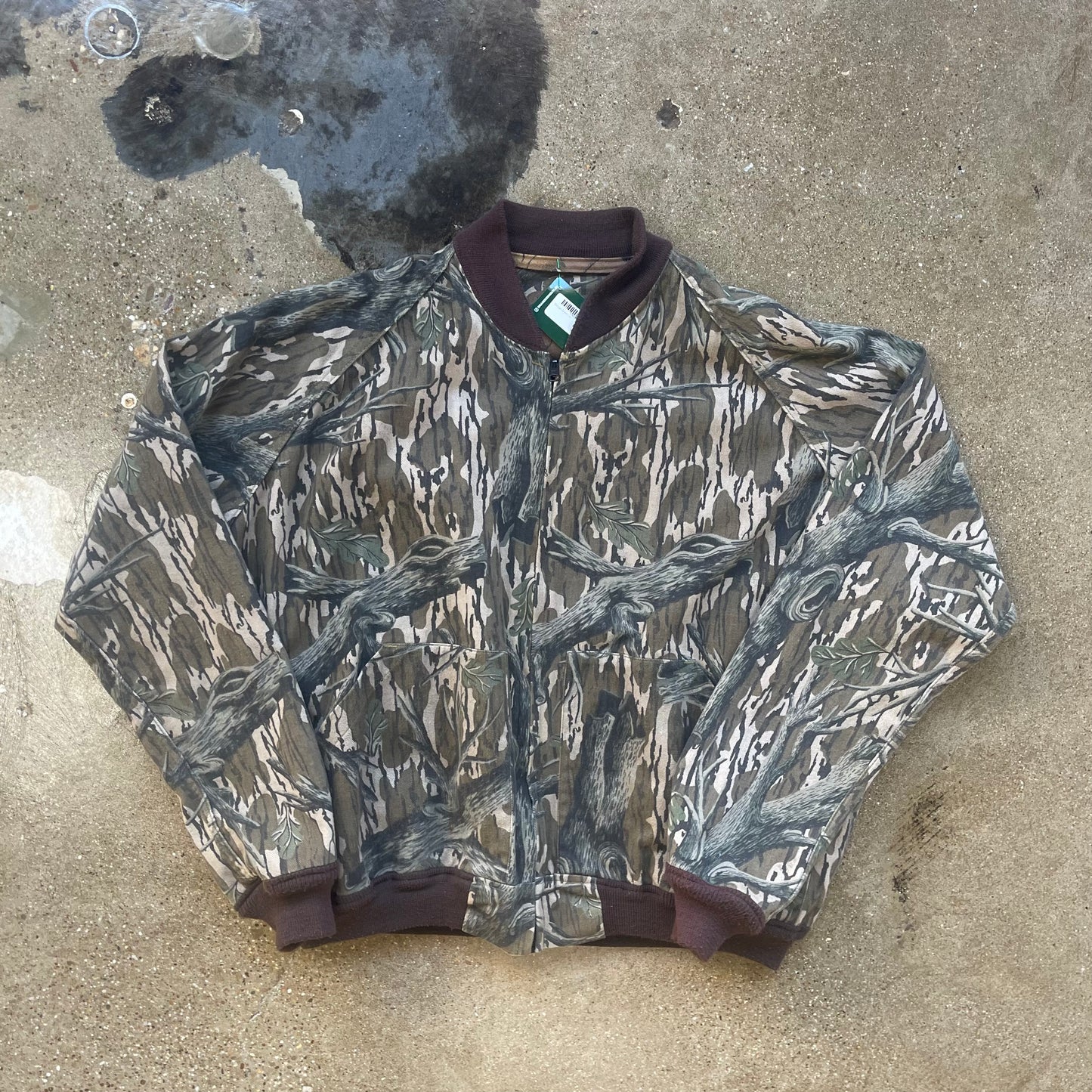 Vintage Mossy Oak Camo Jacket