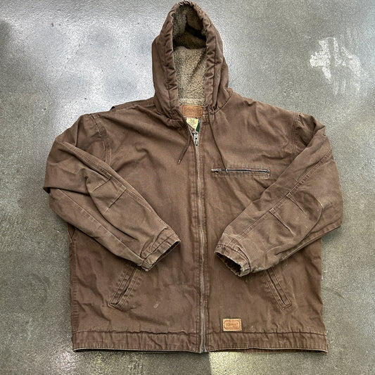 Schmidt Brown Zip Up