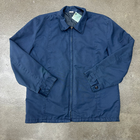 Vintage Navy Blue Utility Jacket