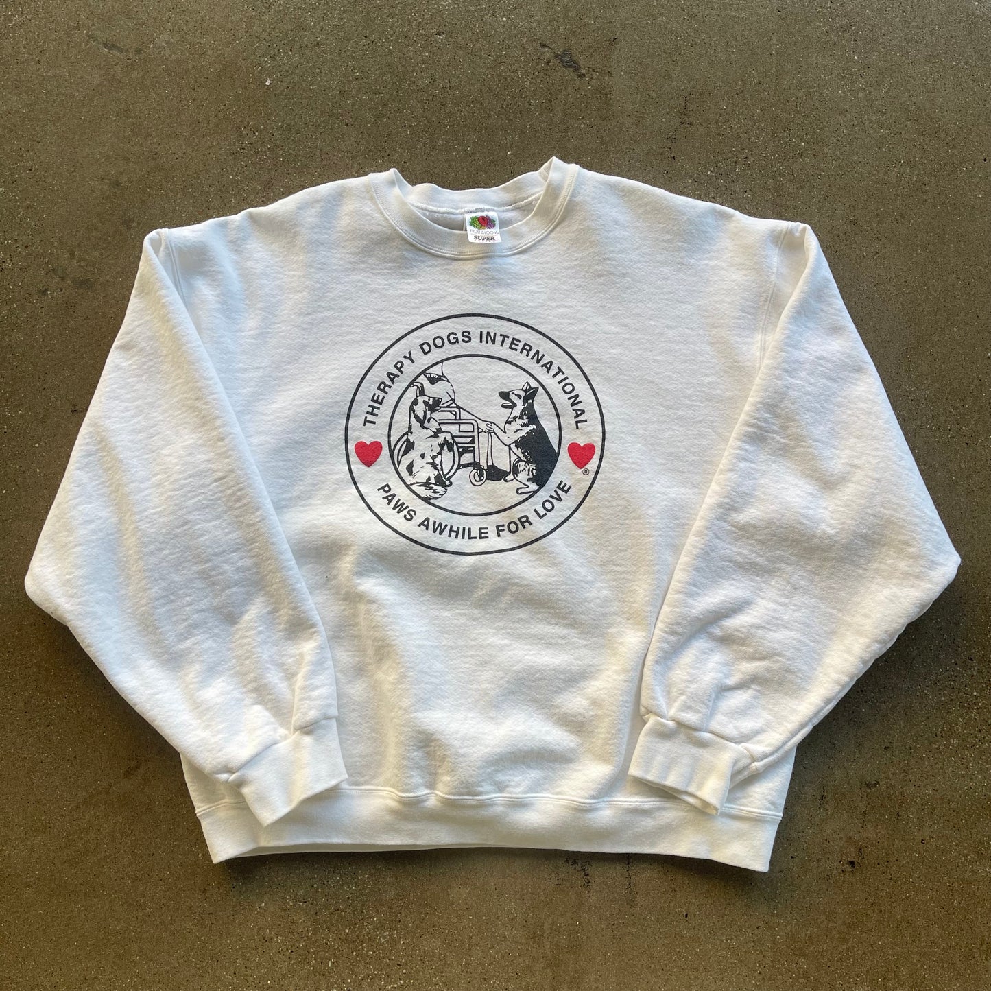 Vintage Therapy Dogs Crew Neck