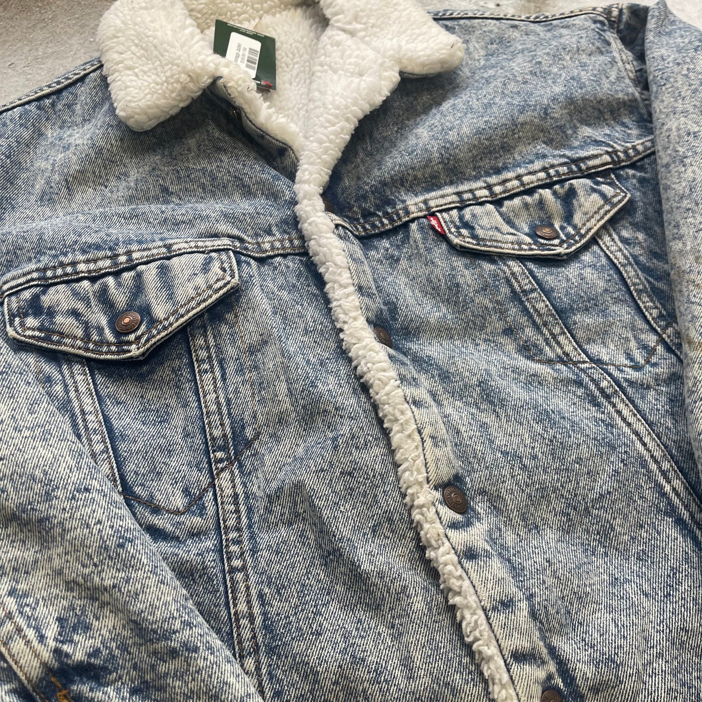 Vintage Levi’s Sherpa Lined Denim Jacket