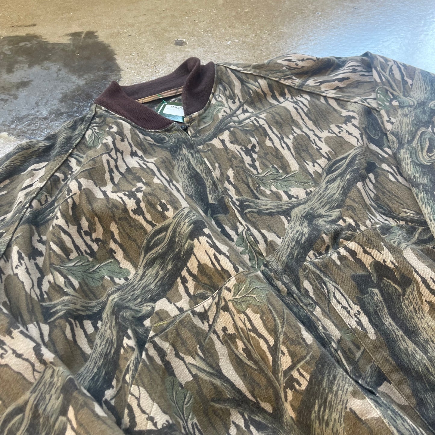 Vintage Mossy Oak Camo Jacket