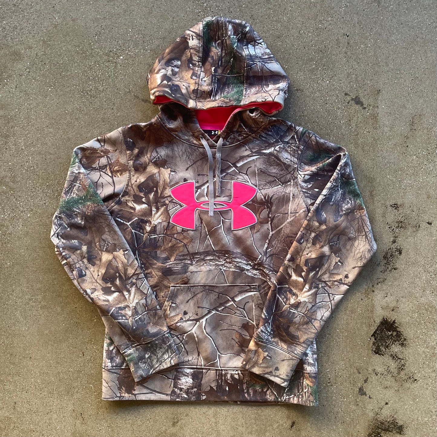 Vintage Under Armor Camo Hoodie