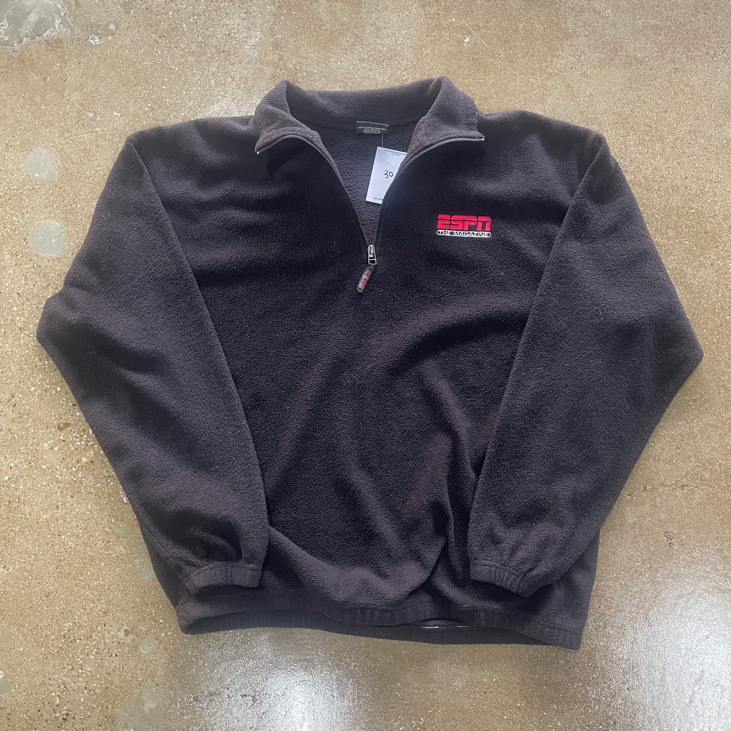 Vintage ESPN Quarter Zip Fleece