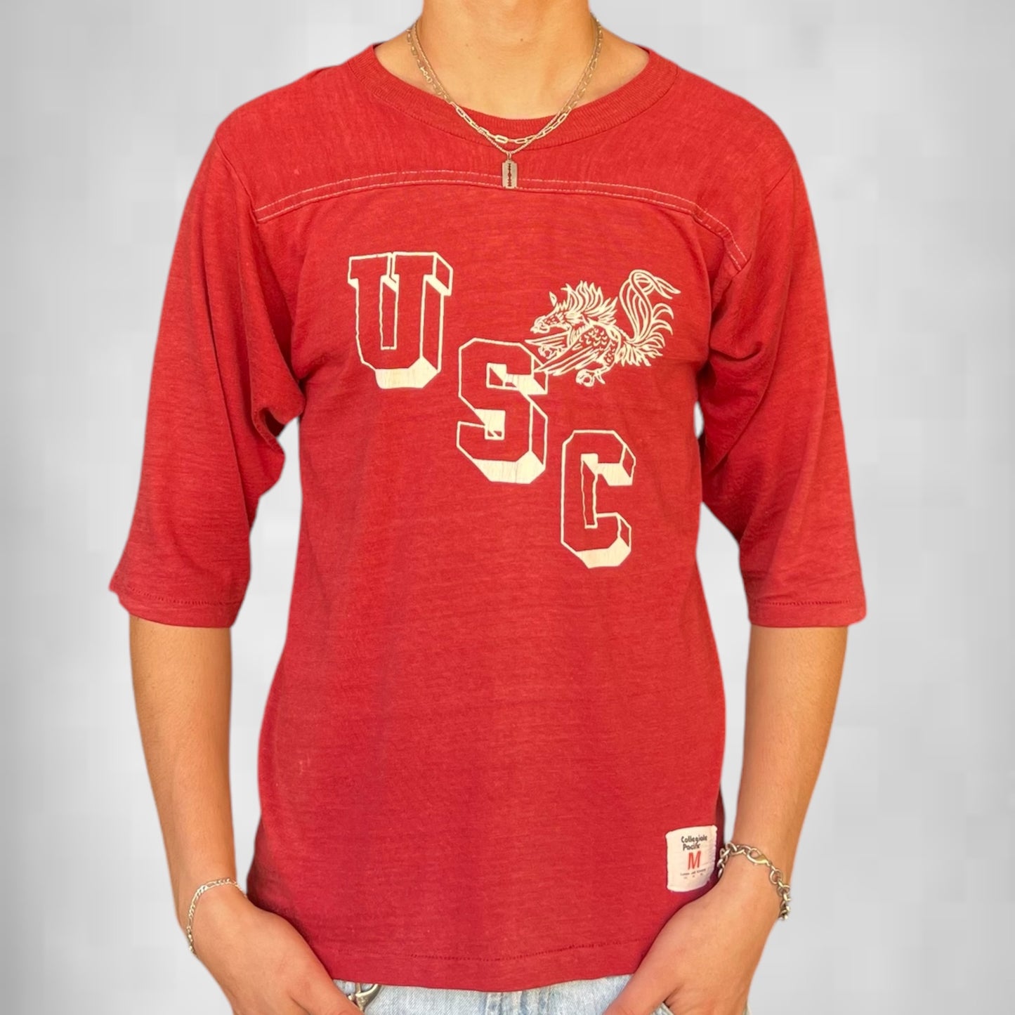 Vintage USC Quarter Sleeve Tee