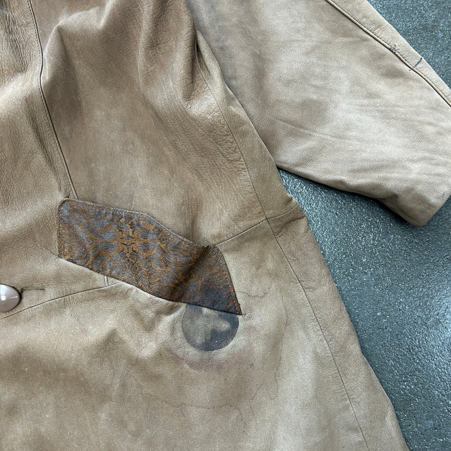 Vintage Maurice’s Leather Coat