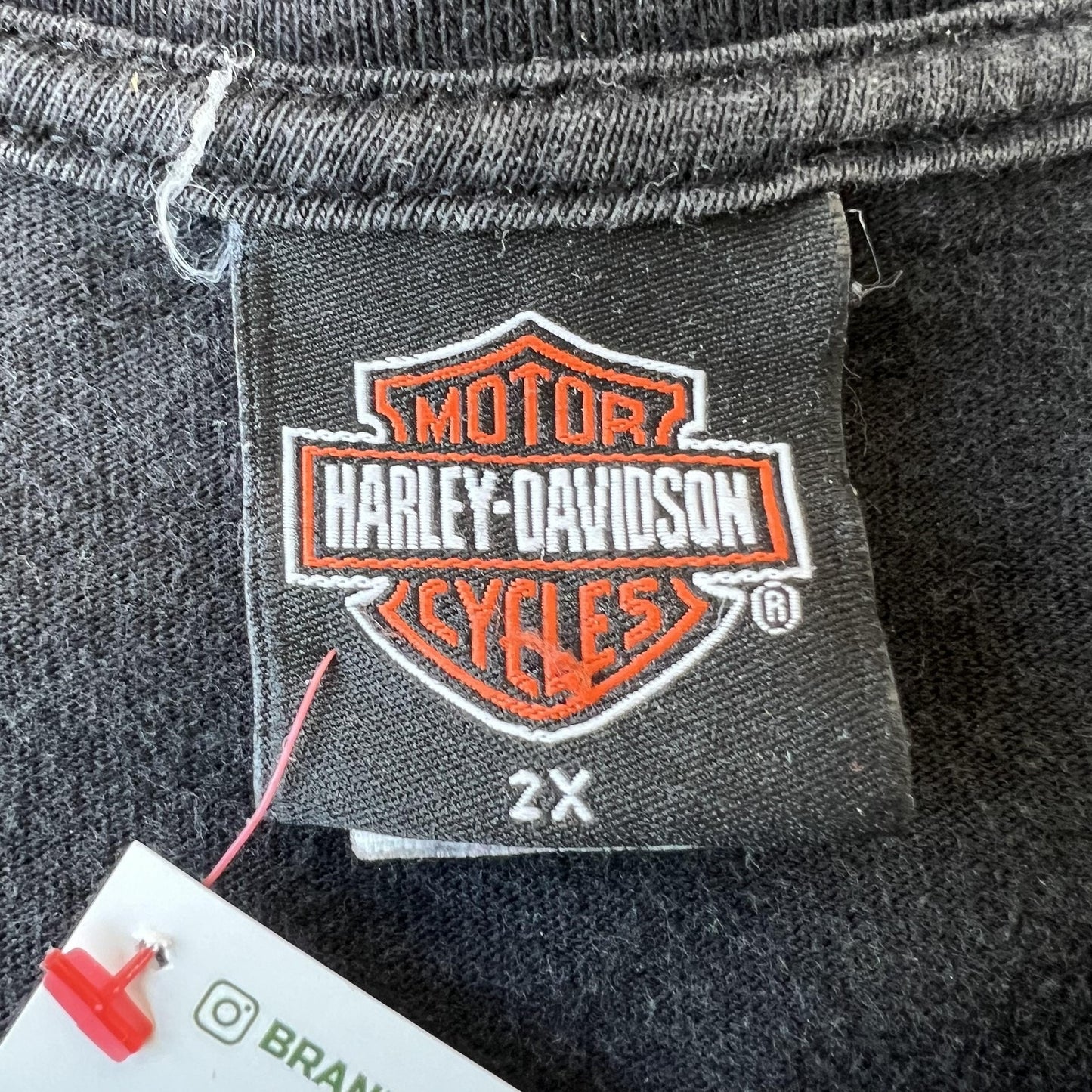 Vintage 2002 Harley Davidson Dragon Flame Tee